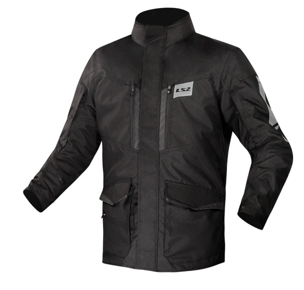 LS2 METROPOLIS EVO MONT SİYAH-KIRMIZI - Resim 3