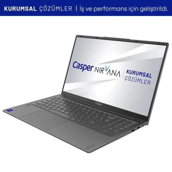 Casper Nirvana X700.1245-8E00T-G-F i5 12450H 8GB RAM 500GB M2 WINDOWS 11 HOME 15.6" FHD IPS Dizüstü Bilgisayar KUTUSU AÇIK SIFIR - 3