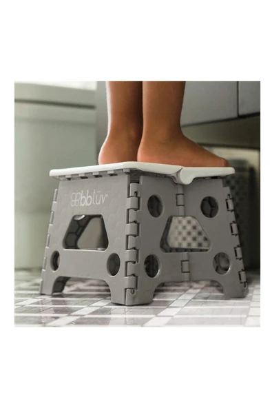 Bblüv Step Katlanabilen Eğitici Basamak  Gri - 4