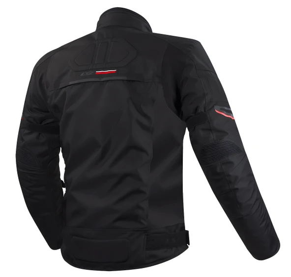 LS2 SHADOW MONT SİYAH-KIRMIZI - Resim 2