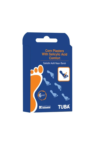 Tuba Salisilik Asitli Nasır Yakı Bandı - 1 Kutu 6 Adet - Resim 2