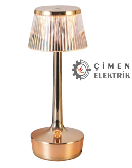 NOAS YL86 1235 Santorini Şarjlı Masa Lambası 3 Renk