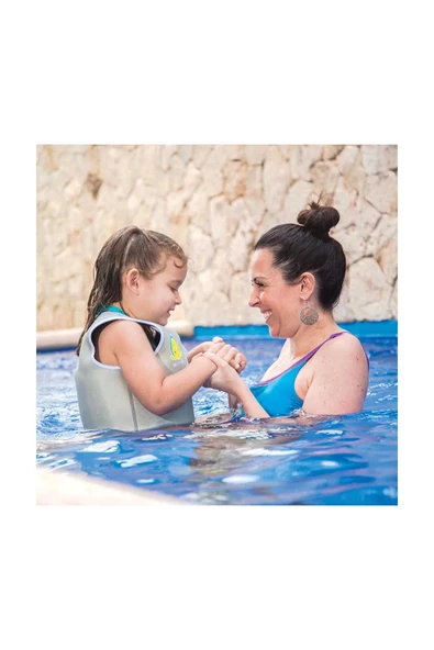 Bblüv Naj Neoprene Yüzme Yeleği  Mavi 3-6 Yaş - 5