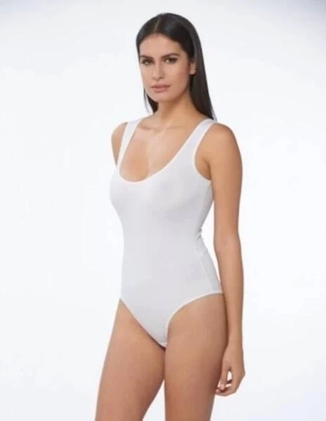 Beruflic 9252 Kadın Kalın Askılı Çıtçıtlı Atlet - 2
