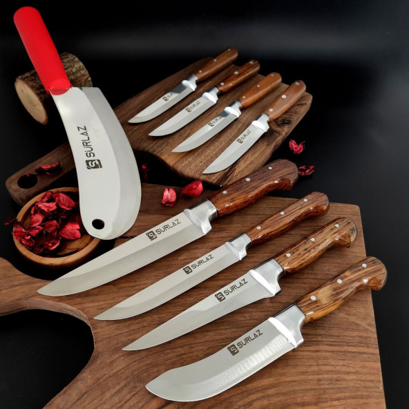 SürLaz 9 Parça Bıçak Seti Pro - 2