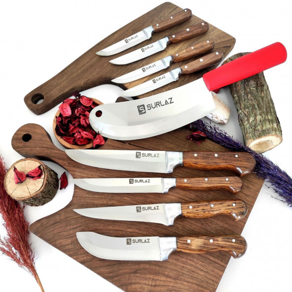 SürLaz 9 Parça Bıçak Seti Pro - 3