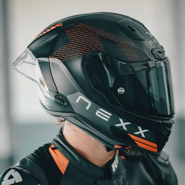 NEXX X.R3R PRO FIM EVO MAT KARBON-SİYAH KASK - Resim 9