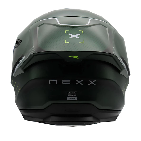 NEXX Y.100R BARON MAT YEŞİL KASK - Resim 2
