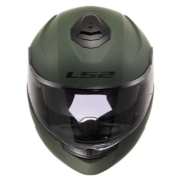 LS2 STROBE 2 MAT YEŞİL KASK - Resim 8