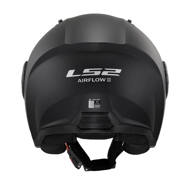 LS2 AIRFLOW 2 MAT SİYAH KASK - Resim 4