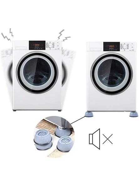 Trend Gürültü Engelleyici ve Titreşim Önleyici Kaymaz Kauçuk Stoper Seti 12'li - 2