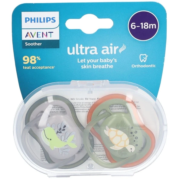 Avent Ultra Air Emzik 6-18 Ay Erkek
