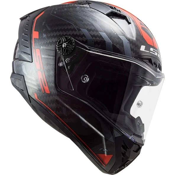 LS2 THUNDER KARBON SPUTNIK METAL  KASK - Resim 6
