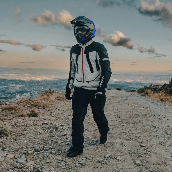 NEXX X.WED 3 KEYO KARBON MAT MAVİ-KIRMIZI KASK - Resim 7