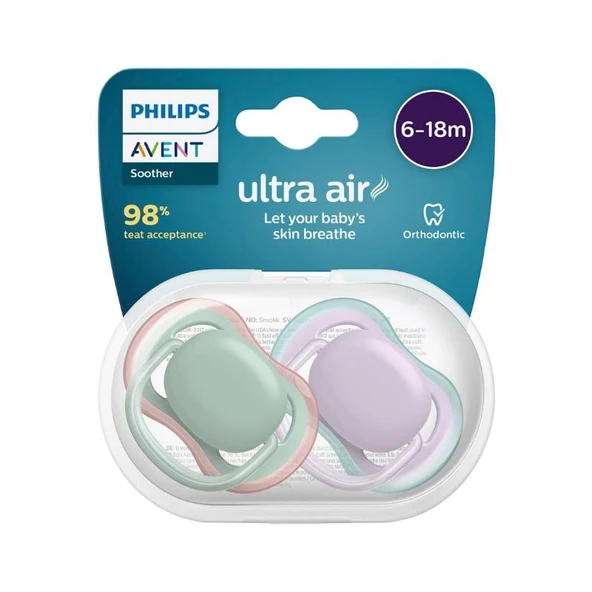 Avent Ultra Air Emzik 6-18 Ay