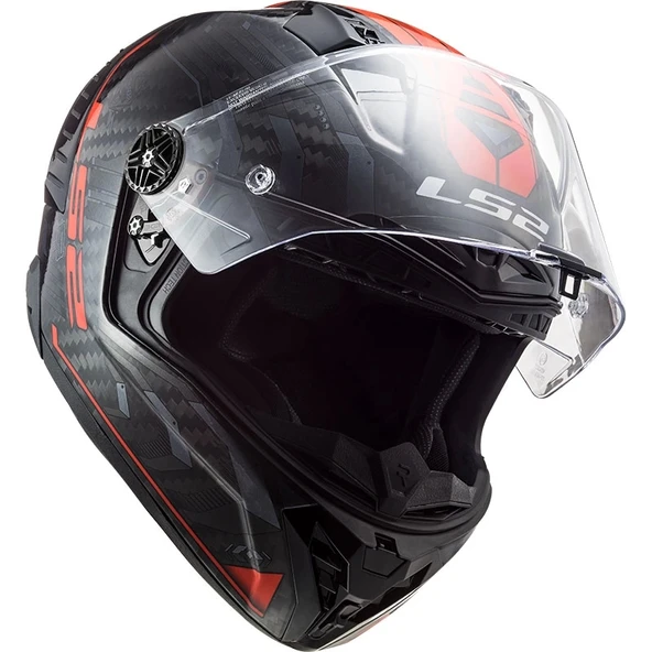 LS2 THUNDER KARBON SPUTNIK METAL  KASK - Resim 7