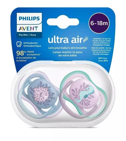 Avent Ultra Air Emzik 6-18 Ay Kız - Resim 2