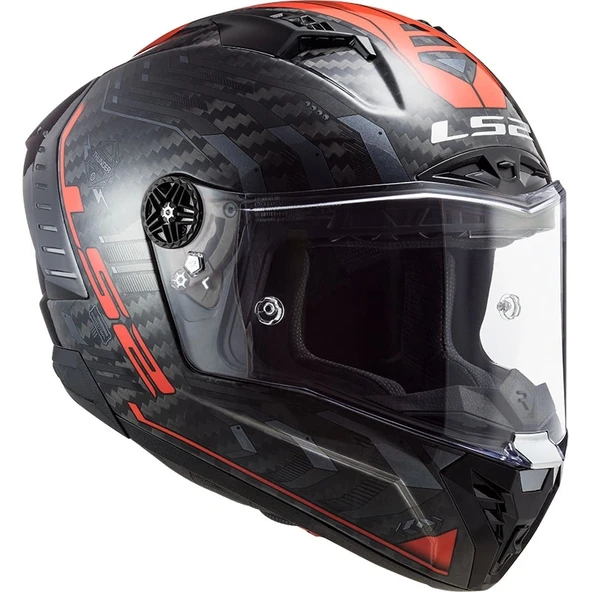 LS2 THUNDER KARBON SPUTNIK METAL  KASK - Resim 3