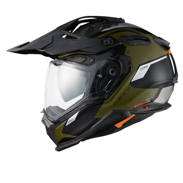 NEXX X.WED 3 KEYO KARBON MAT YEŞİL-GRİ KASK ürün görseli