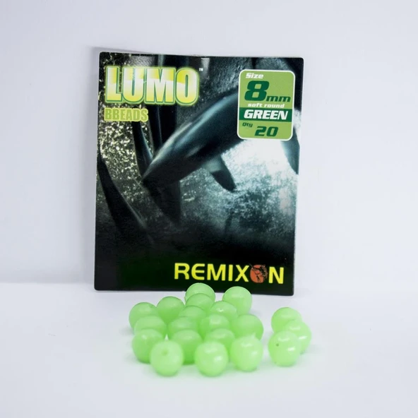 Remixon 8mm Yuvarlak Soft Boncuk (20 Adet) - Resim 2
