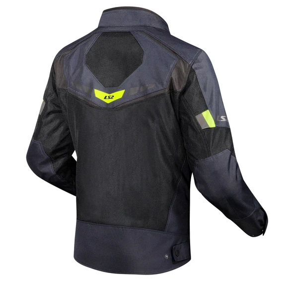 LS2 BLADE AIR MONT MAVİ-NEON SARI - Resim 2