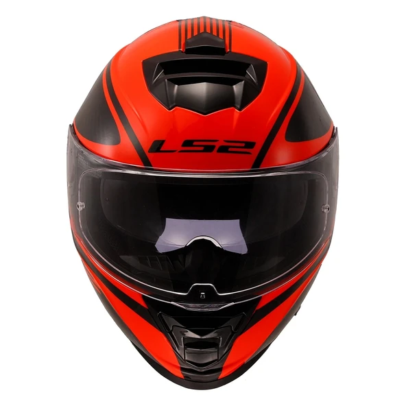 LS2 STORM 2 DODGER MAT SİYAH-NEON  KASK - Resim 5