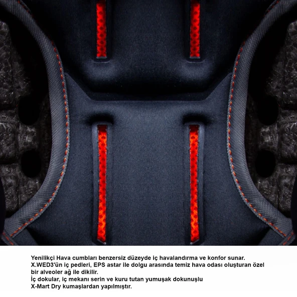 NEXX X.WED 3 MAT SİYAH KASK - Resim 3