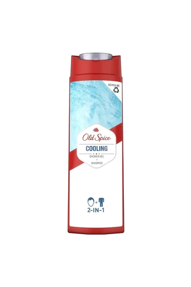 Old Spice Duş Jeli & Şampuan 400 ml Cooling - 2