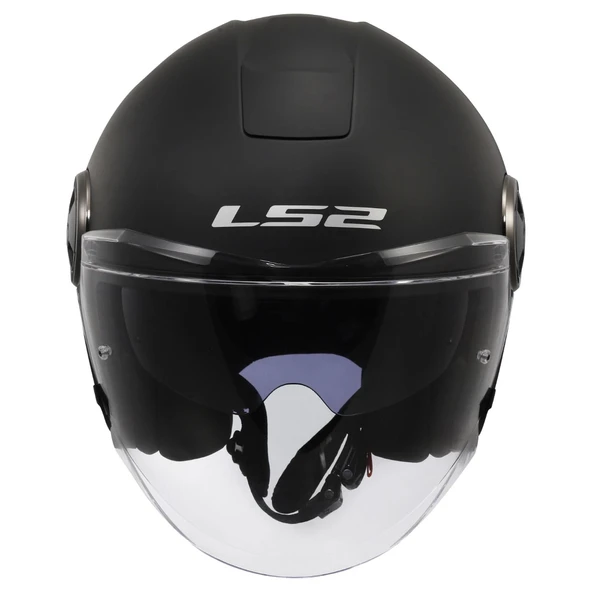 LS2 CLASSY MAT SİYAH KASK - Resim 5
