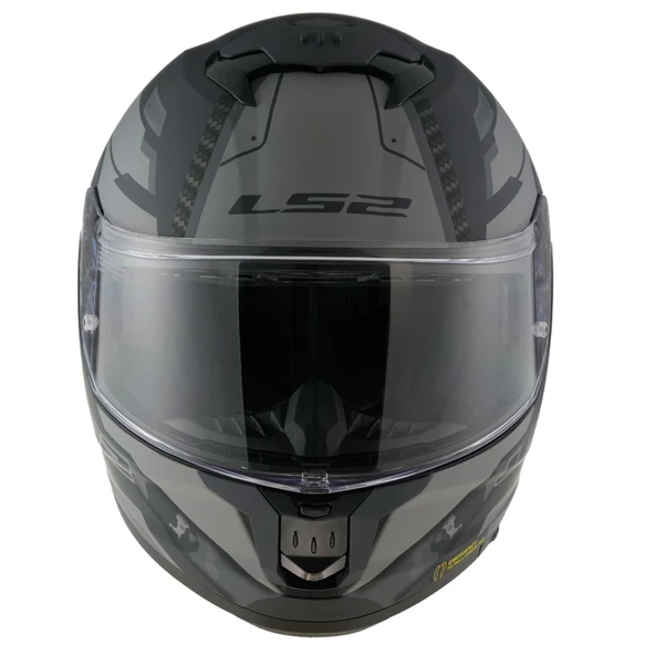 LS2 STREAM 2 SHADOW -GRİ KASK - Resim 2