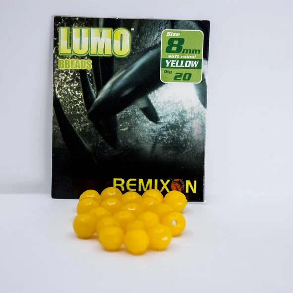 Remixon 8mm Yuvarlak Soft Boncuk (20 Adet) - Resim 3
