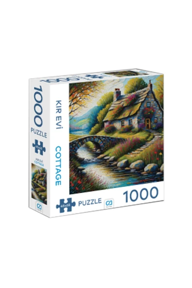 C&A Games Kır Evi 1000 Parça Puzzle - Resim 5