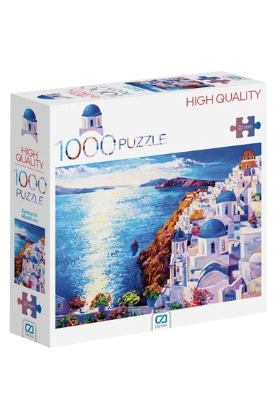 Ca Puzzle 1000 Parça Santorini 7034