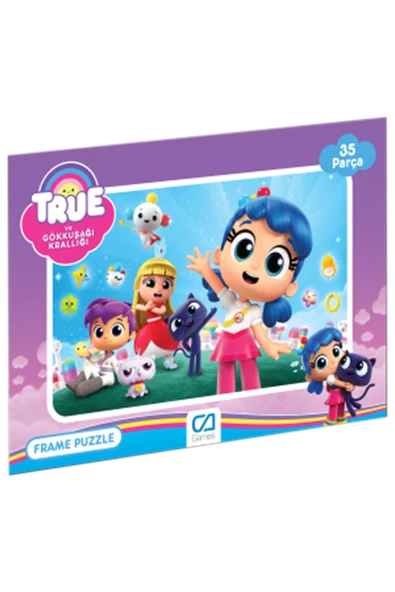 C&A Games True-2 Lisanslı 35 Parça Frame Puzzle - 4