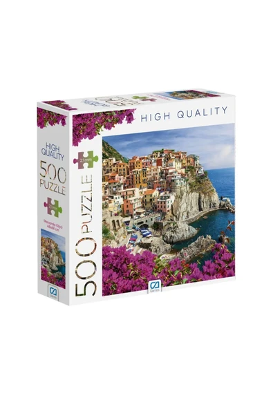 C&A Games Manarola Köyü 500 Parça Puzzle