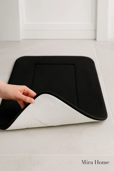 Mira Home Kaydırmaz Tabanlı Welsoft Yumuşak Banyo Ayak Paspası 50X80 Cm - 8