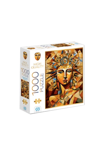 C&A Games Gizemli Kadın 1000 Parça Puzzle - 5