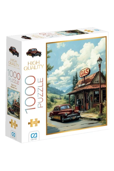 C&A Games Eski Yol 1000 Parça Puzzle - 5