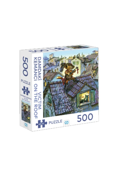 C&A Games Damdaki Kemancı 500 Parça Puzzle - 4