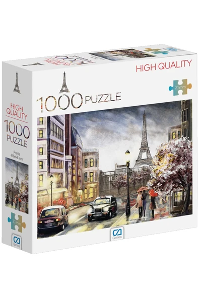 C&A Games Paris 1000 Parça Puzzle