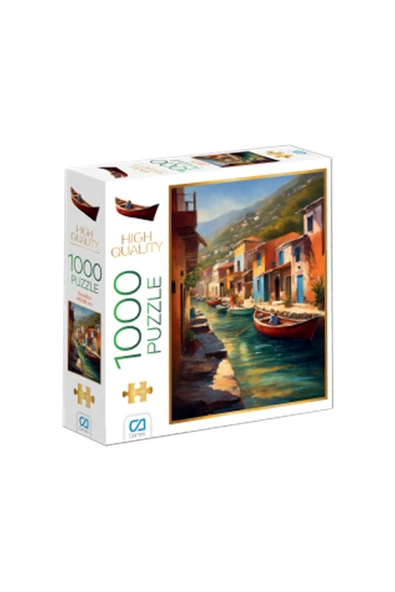 C&A Games Kayıklar 1000 Parça Puzzle - 3