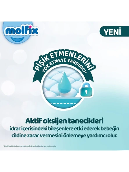 Molfix Premium Bebek Bezi Fırsat Paketi 1 Beden 2-5 Kg 72 Adet - 7