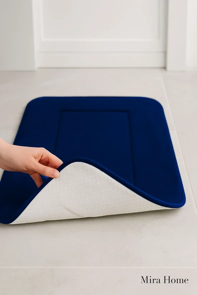 Mira Home Kaydırmaz Tabanlı Welsoft Yumuşak Banyo Ayak Paspası 50X80 Cm - 7