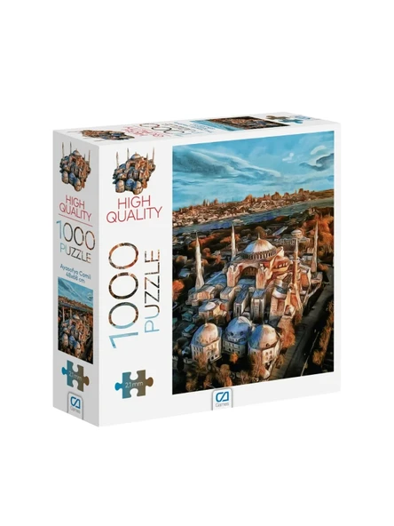 C&A Games Ayasofya 1000 Parça Puzzle