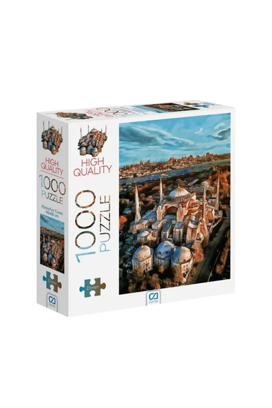C&A Games Ayasofya 1000 Parça Puzzle - 2