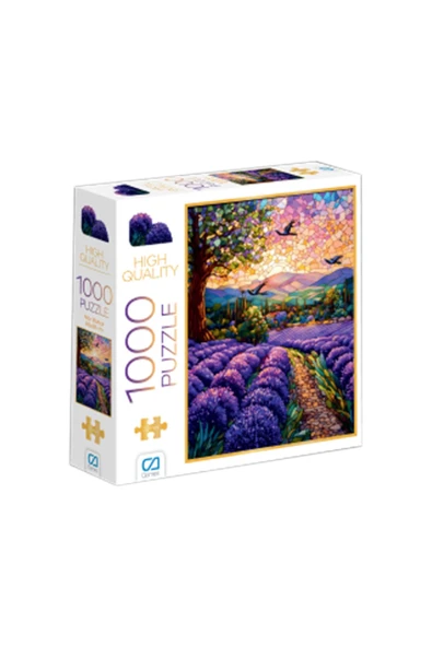 C&A Games Mor Bahçe 1000 Parça Puzzle - 2