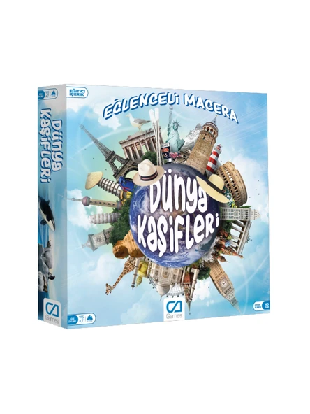 C&A Games Dünya Kâşifleri Kutu Oyunu - 4