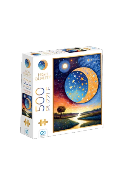 C&A Games Ay ve Manzara 500 Parça Puzzle - 2