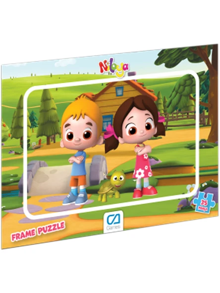 C&A Games Niloya-2 Lisanslı 35 Parça Frame Puzzle - 4