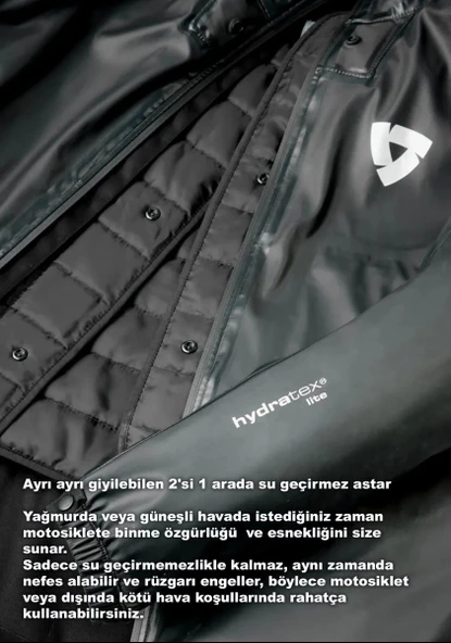 REVIT TORNADO 4 H2O MONT KUM-SİYAH - Resim 5